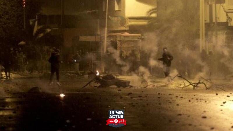 إيقاف أزيد من 240 شخصا تورطوا في أحداث الليلة الماضية بتونس