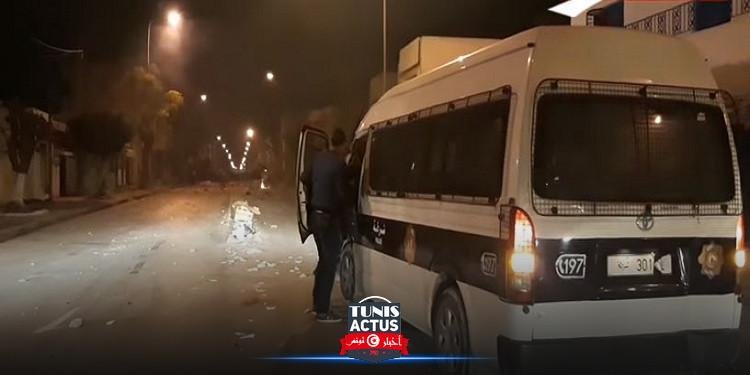 منوبة: ايقاف 16 مراهقا في أحداث الشغب الليلية