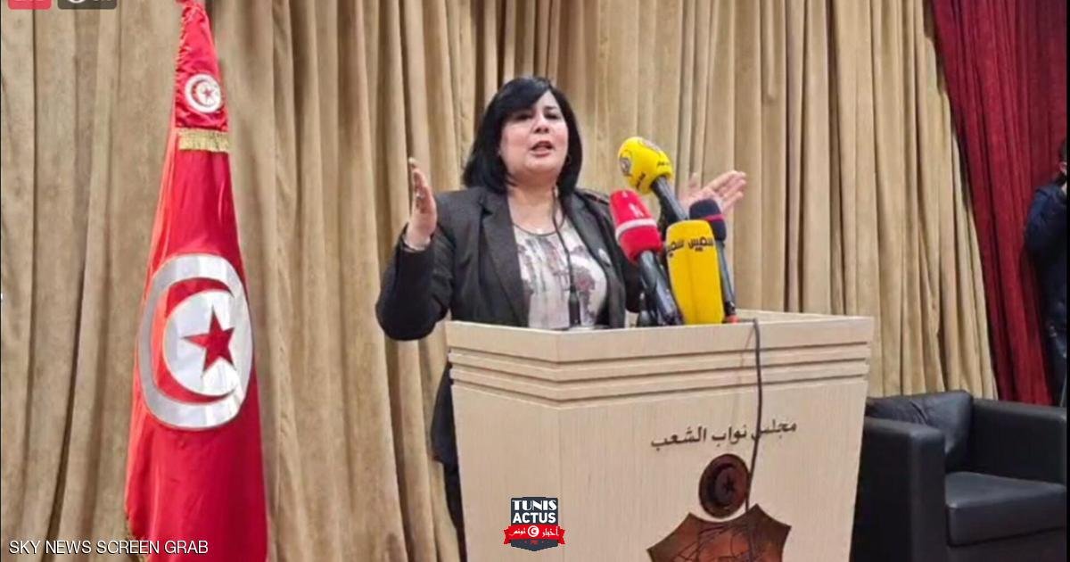 تونس.. عبير موسي تدعو لسحب الثقة من حكومة المشيشي