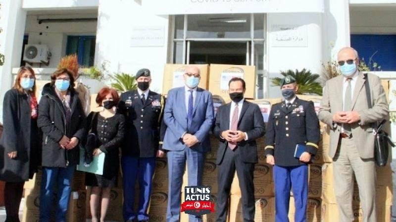 وزير الصحة يجري مباحثات مع القائم بأعمال أمريكا وسفير كندا بتونس حول توفير اللقاح ضد كورونا