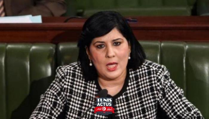 عبير موسي رئيسة حزب الدستوري الحر في تونس