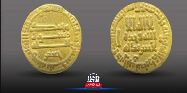 اكتشاف دينار ذهبي يعود لعصر هارون الرشيد