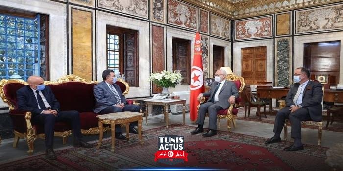 الحوار الوطني محور لقاء رئيس مجلس نواب الشعب بعميد المحامين