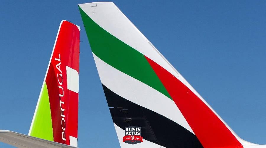 طيران الإمارات تتوسع برحلات الرمز المشترك مع «تاب» البرتغالية