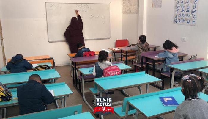 طلاب في أحد فصول مدارس طرابلس - أرشيفية