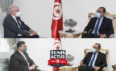 جريدة المغرب | بين الاجتماعات التحضيرية واللقاءين مع سفيري أمريكا والاتحاد الأوروبي في تونس: المشيشي ينطلق في حشد الدعم قبل المفاوضات مع صندوق النقد الدولي