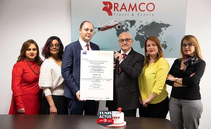 رامكو ترافل أحدث وكالة أسفار في تونس حاصلة على شهادة ISO 9001