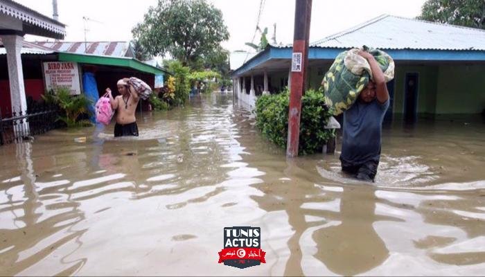 صورة من فيضانات إندونيسيا وتيمور الشرقية
