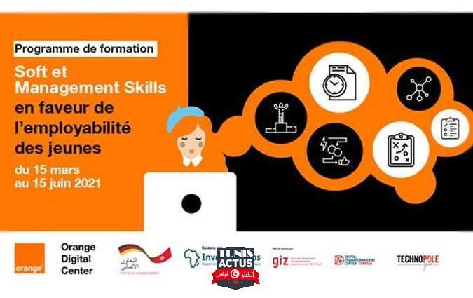 مركز أورنج تونس للتطوير والإبتكار الرقمي و Invest for Jobs يطلقون برنامجا تدريبيا لتطوير المهارات وتنمية القدرات المعرفية للطلبة