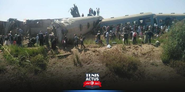 نتائج التحقيقات في حادث تصادم قطاري سوهاج في مصر