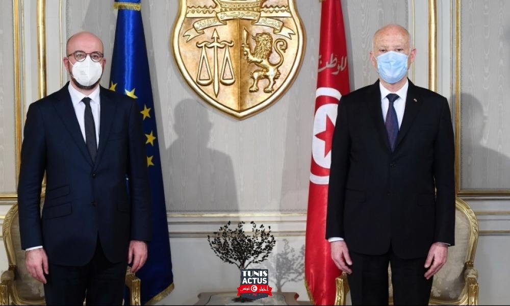 سعيد لرئيس المجلس الأوروبي: يجب تجاوز الحل الأمني في ملف الهجرة