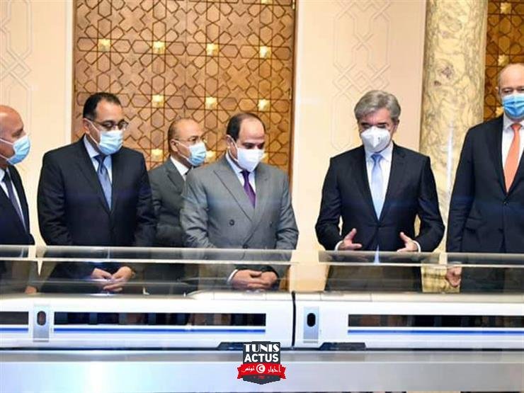 15 محطة.. تعرف على مسار القطار الكهربائى السريع - فيديو