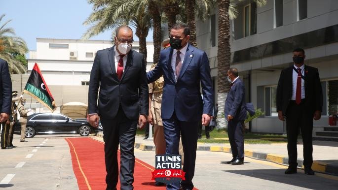 الدبيبة والمشيشي يفتتحان فعاليات المنتدى الليبي التونسي