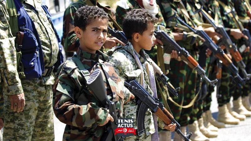 الحوثيون مازالوا يجندون الأطفال في اليمن. أرشيفية