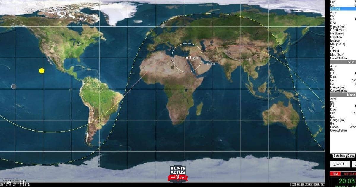 صاروخ الصين سيمر عدة مرات فوق الوطن العربي.. و6 دول في مأمن