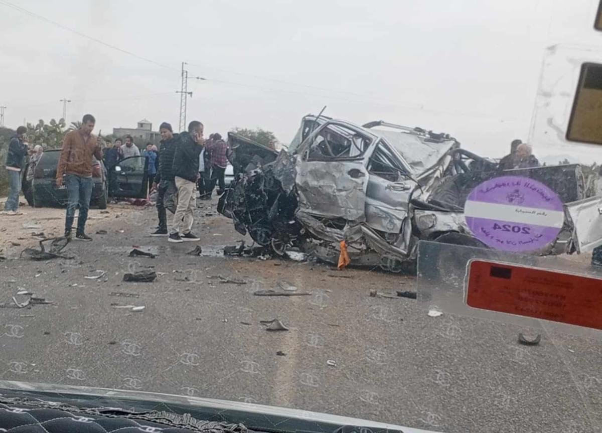 سيدي بوزيد.. وفاة 3 أشخاص وإصابة 4 آخرين في حادث مرور سيدي بوزيد.. وفاة 3 أشخاص وإصابة 4 آخرين في حادث مرور