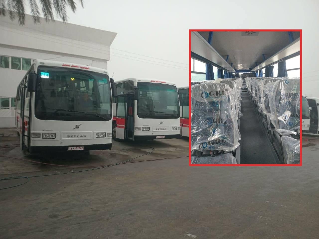 نقل نابل تعزز أسطولها بـ 6 حافلات للنقل بين المدن